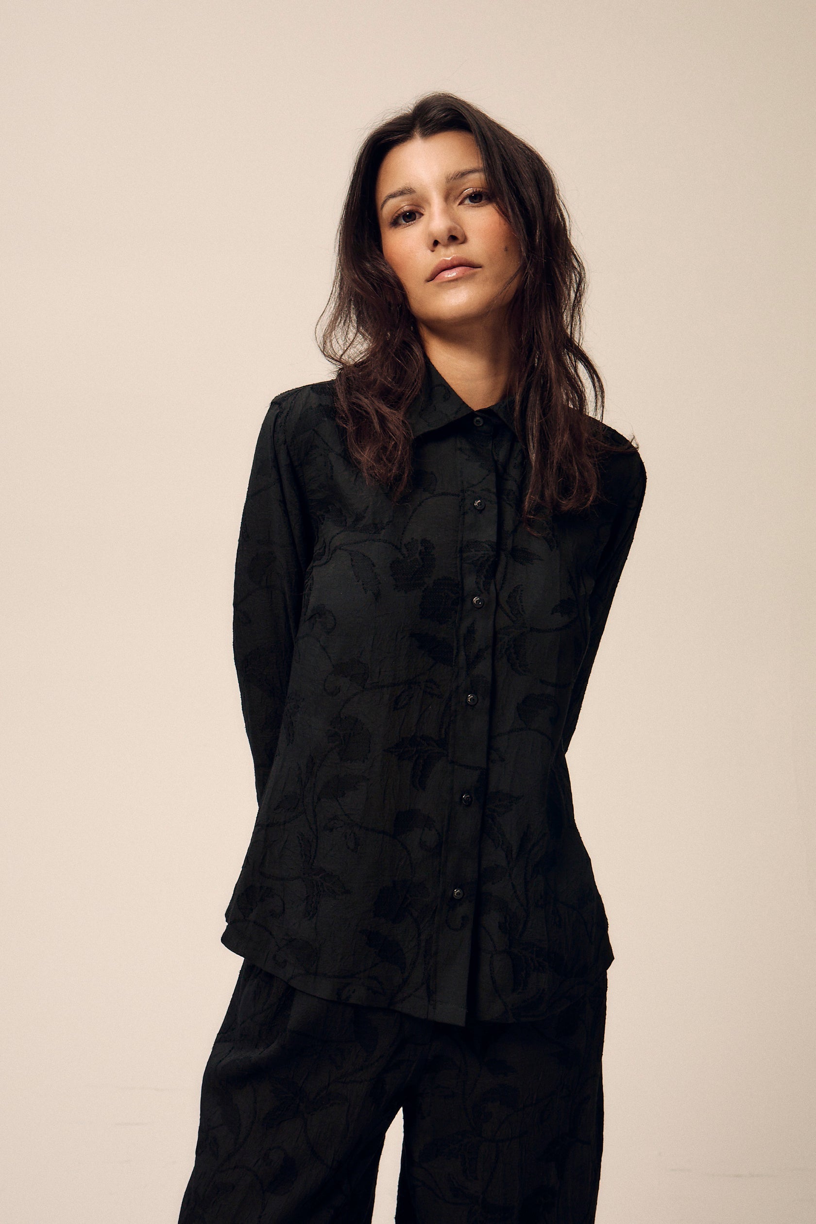 Chemise texturée Maddie