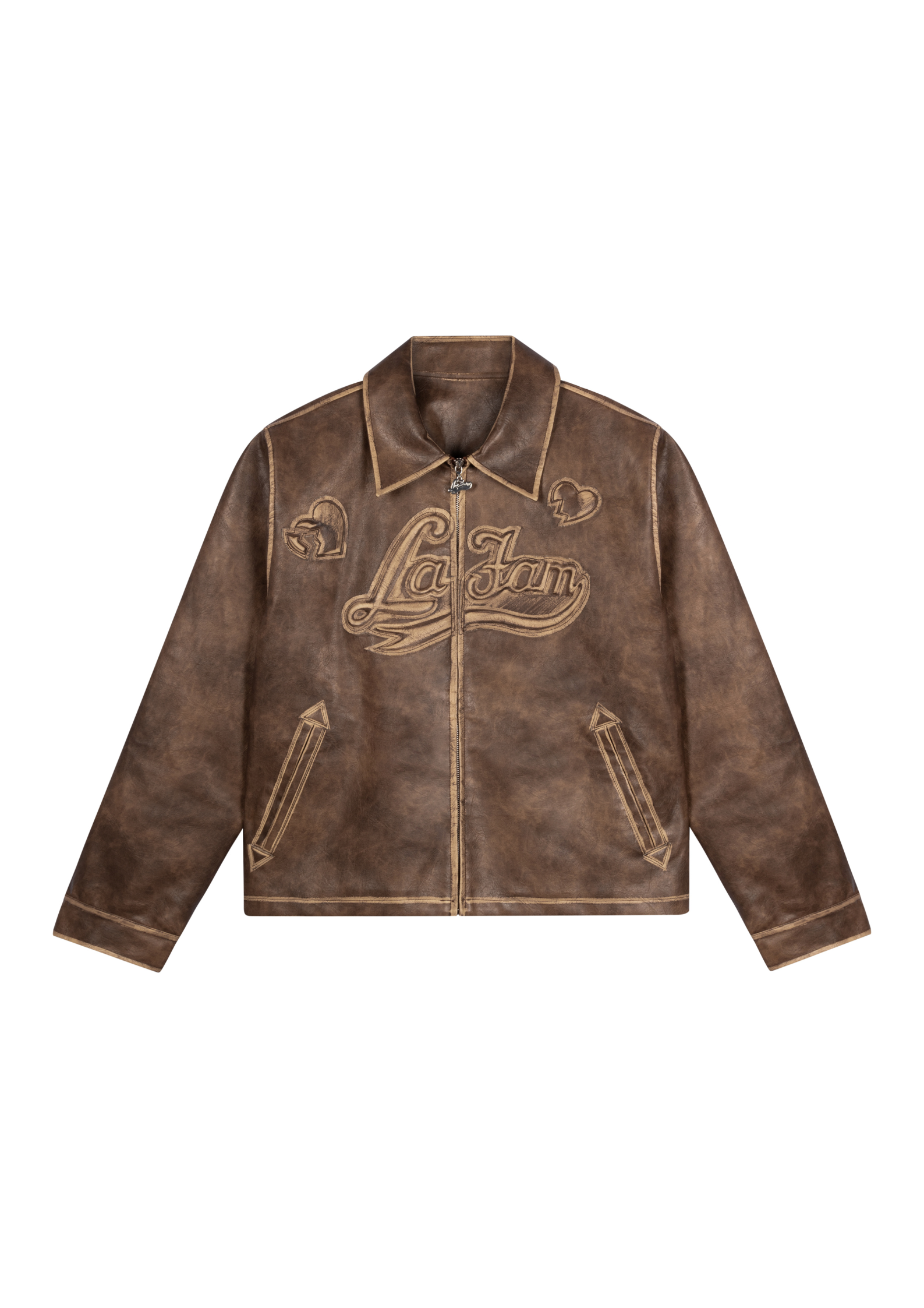 Veste Marron Délavée