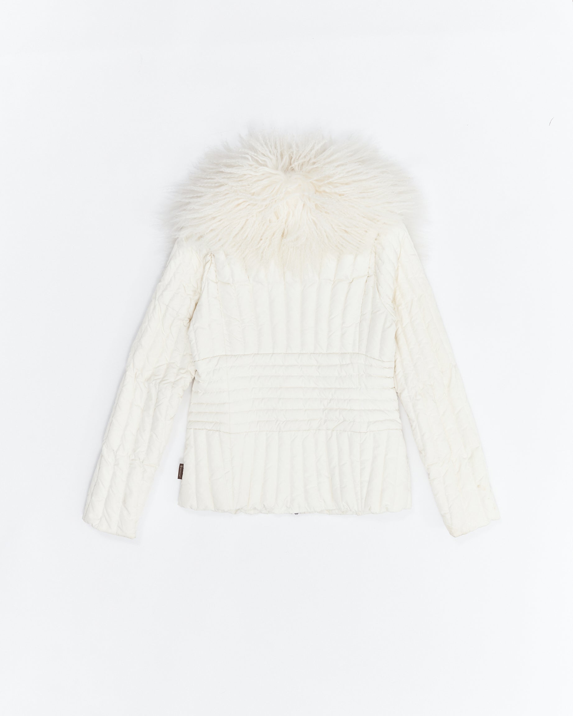 Moncler Fur Collar Down Jacket - L