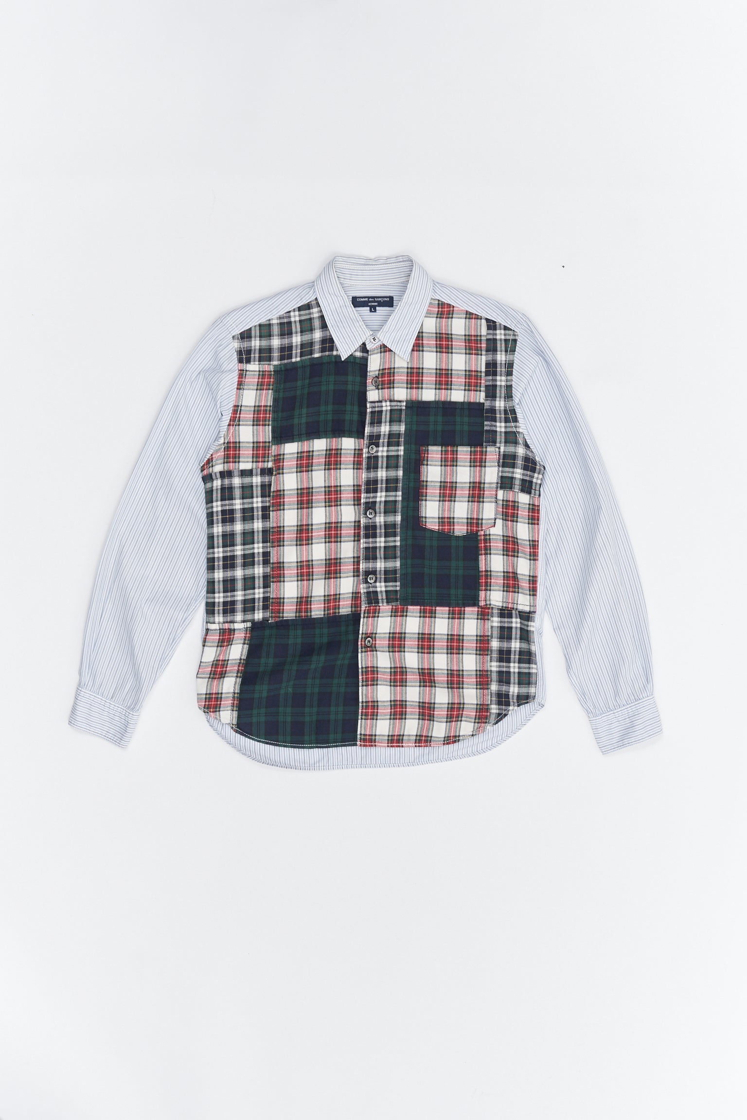 Chemise À Carreaux Comme Des Garçons - S