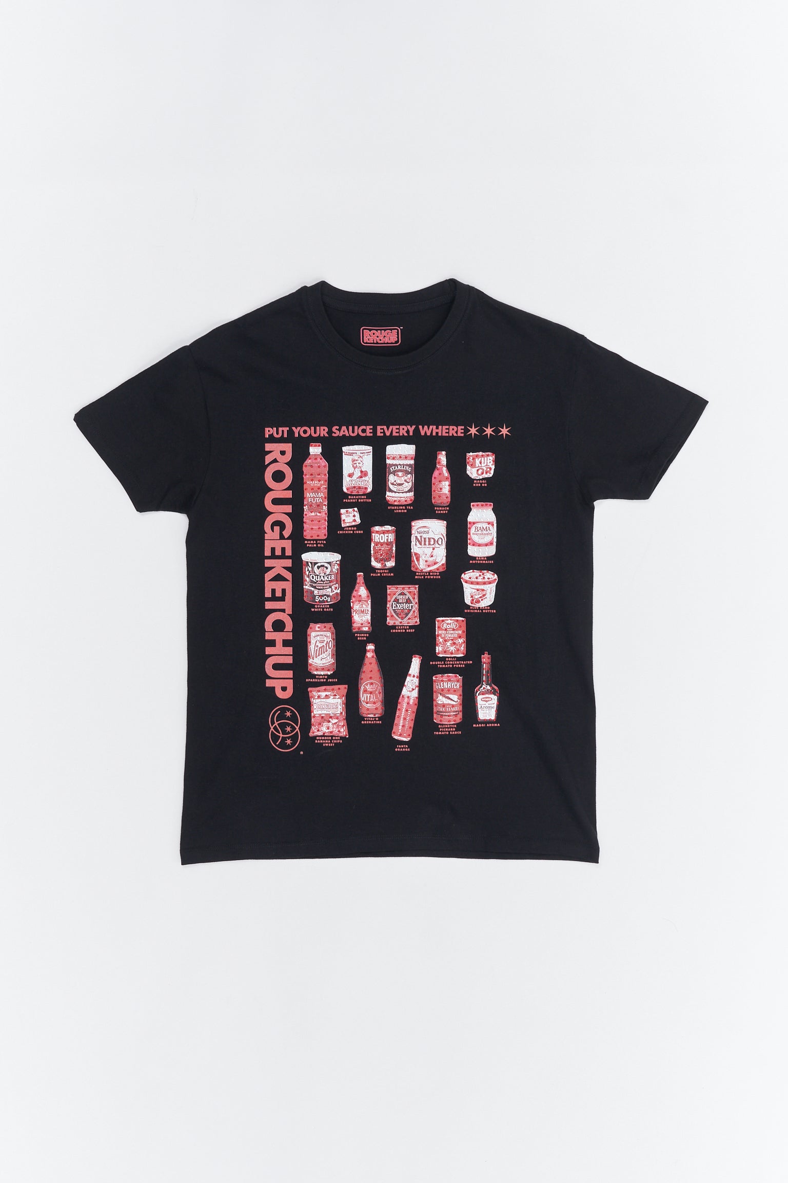 T-shirt Bodega Red Avec Strass