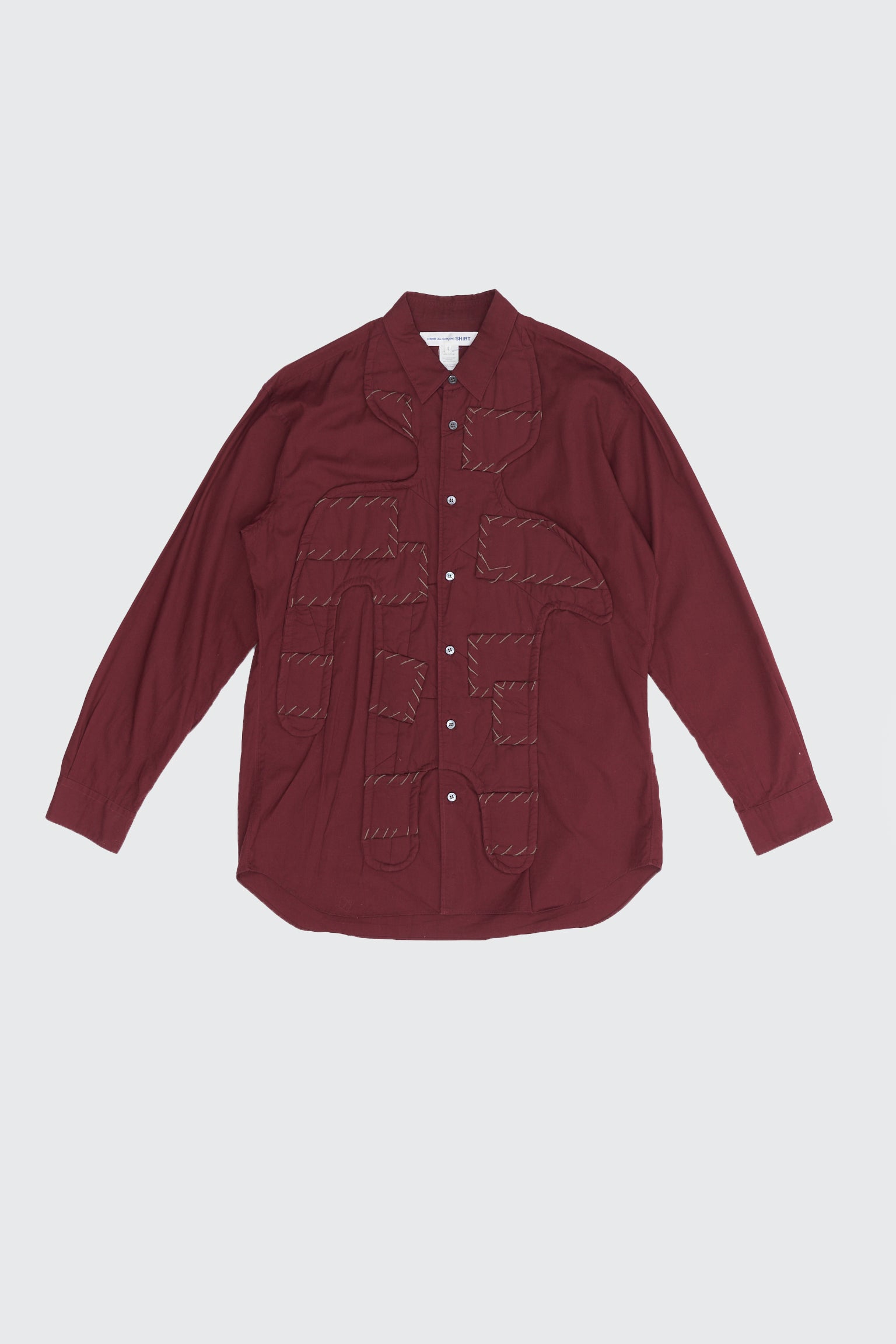 Chemise Rouge Comme Des Garçons - L