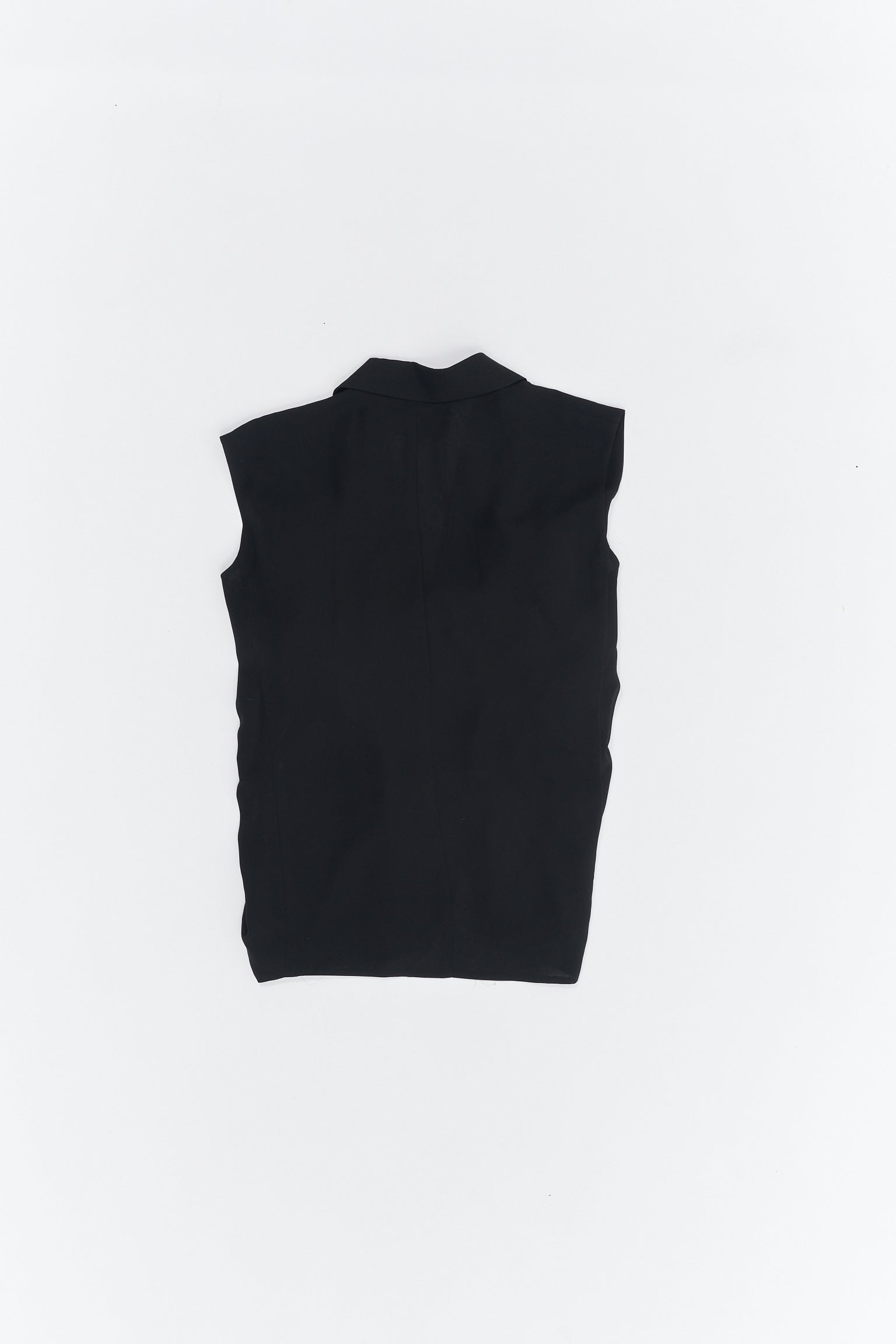 CDG Black Knit Tank Top - M