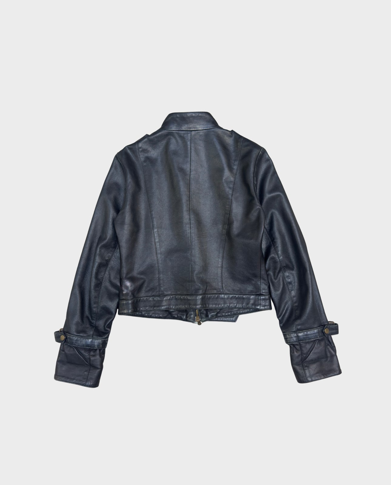 Veste En Cuir Agneau