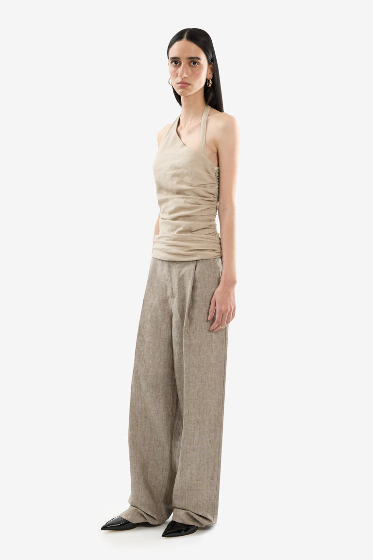 Haut Asymétrique Beige