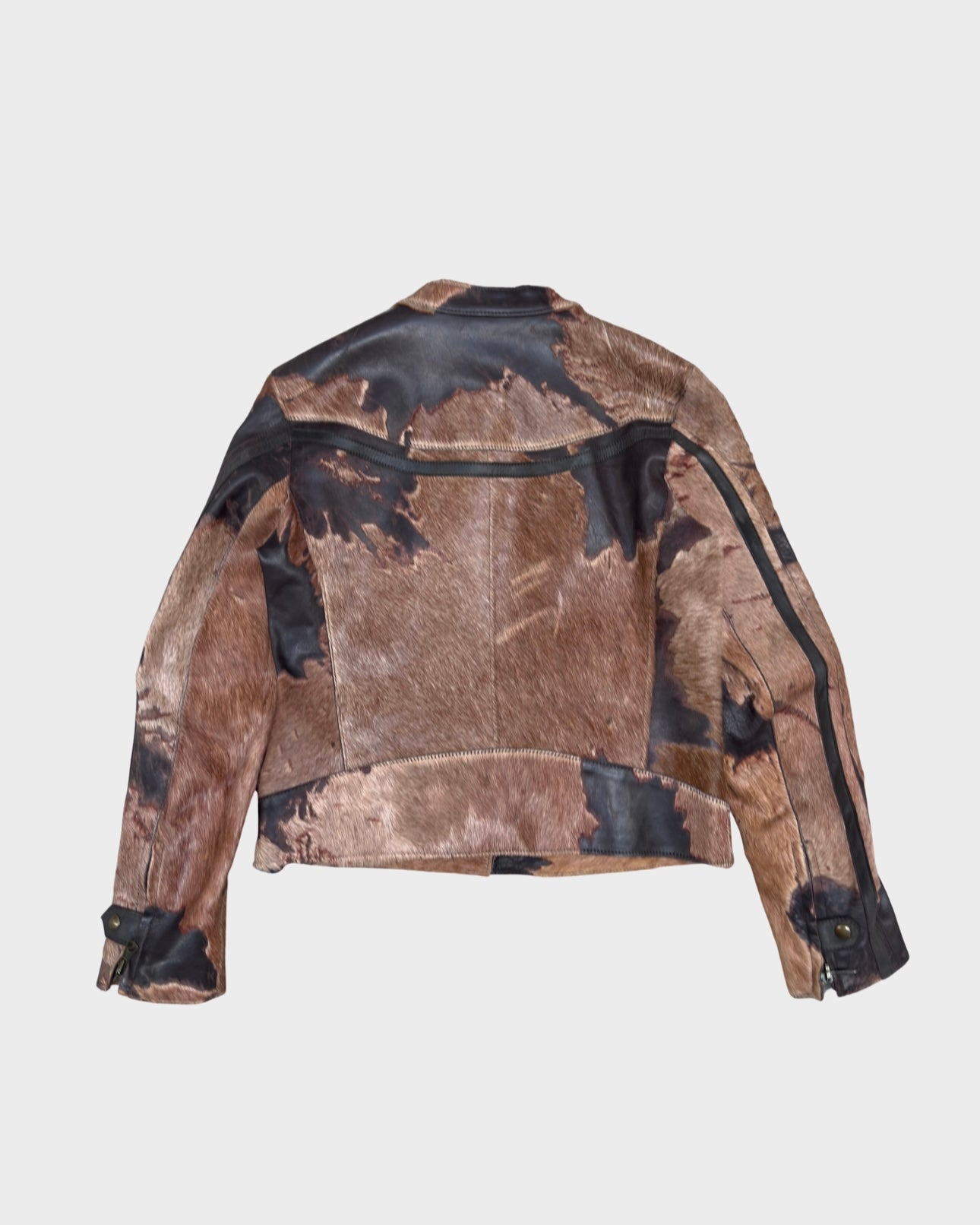 Veste En Cuir & Poil Poney