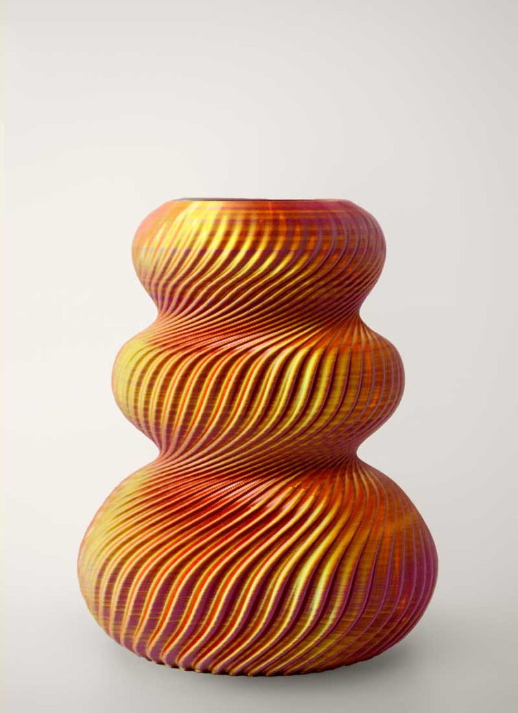 Vase Chantilly - Rose/Orange