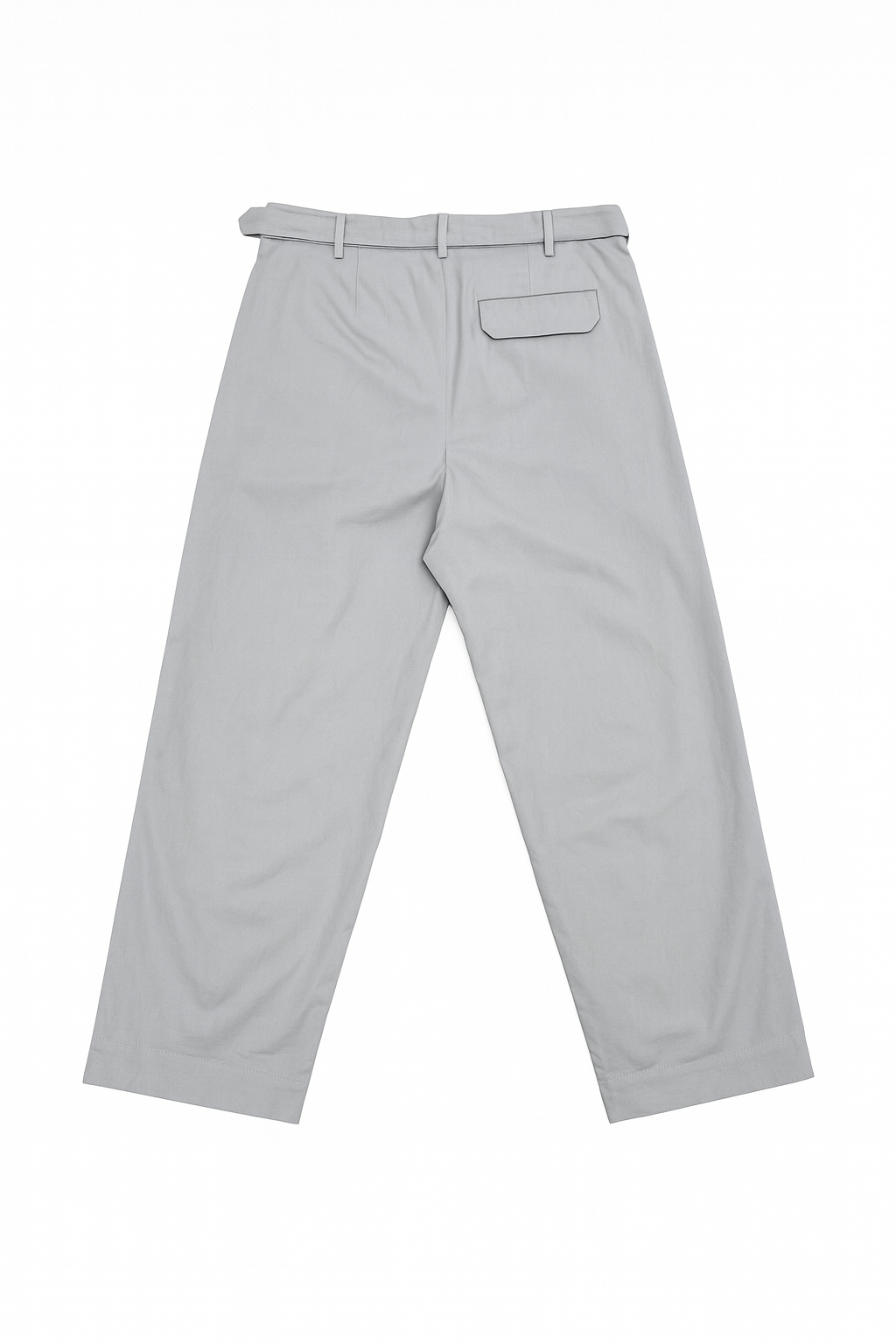 Pantalon Large Gris