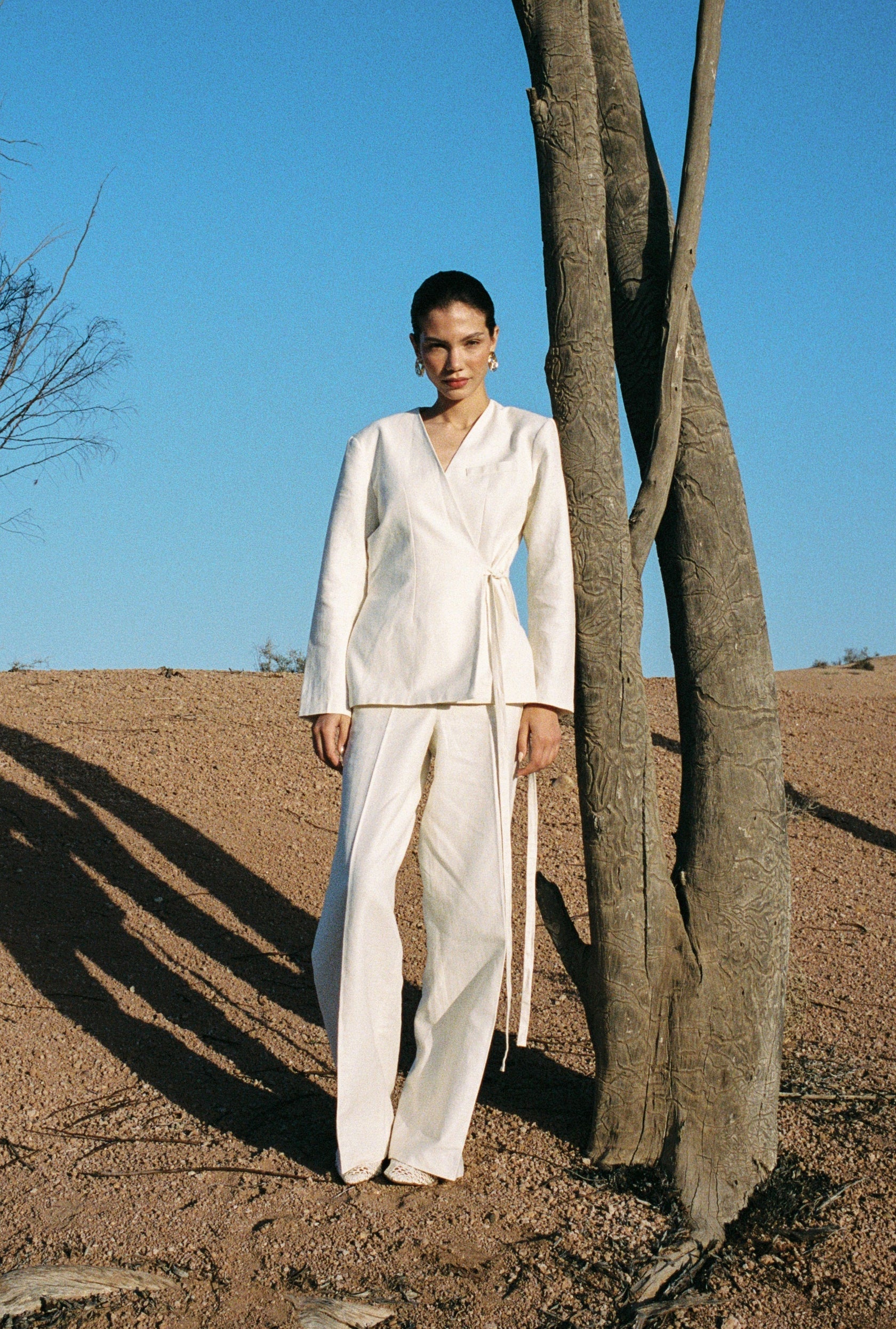 Pantalon Tailleur Lin Chris