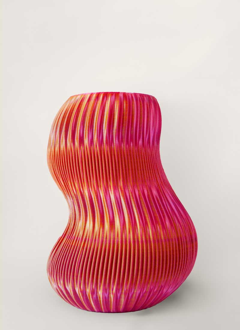 Vase Kiya - Rose/Orange