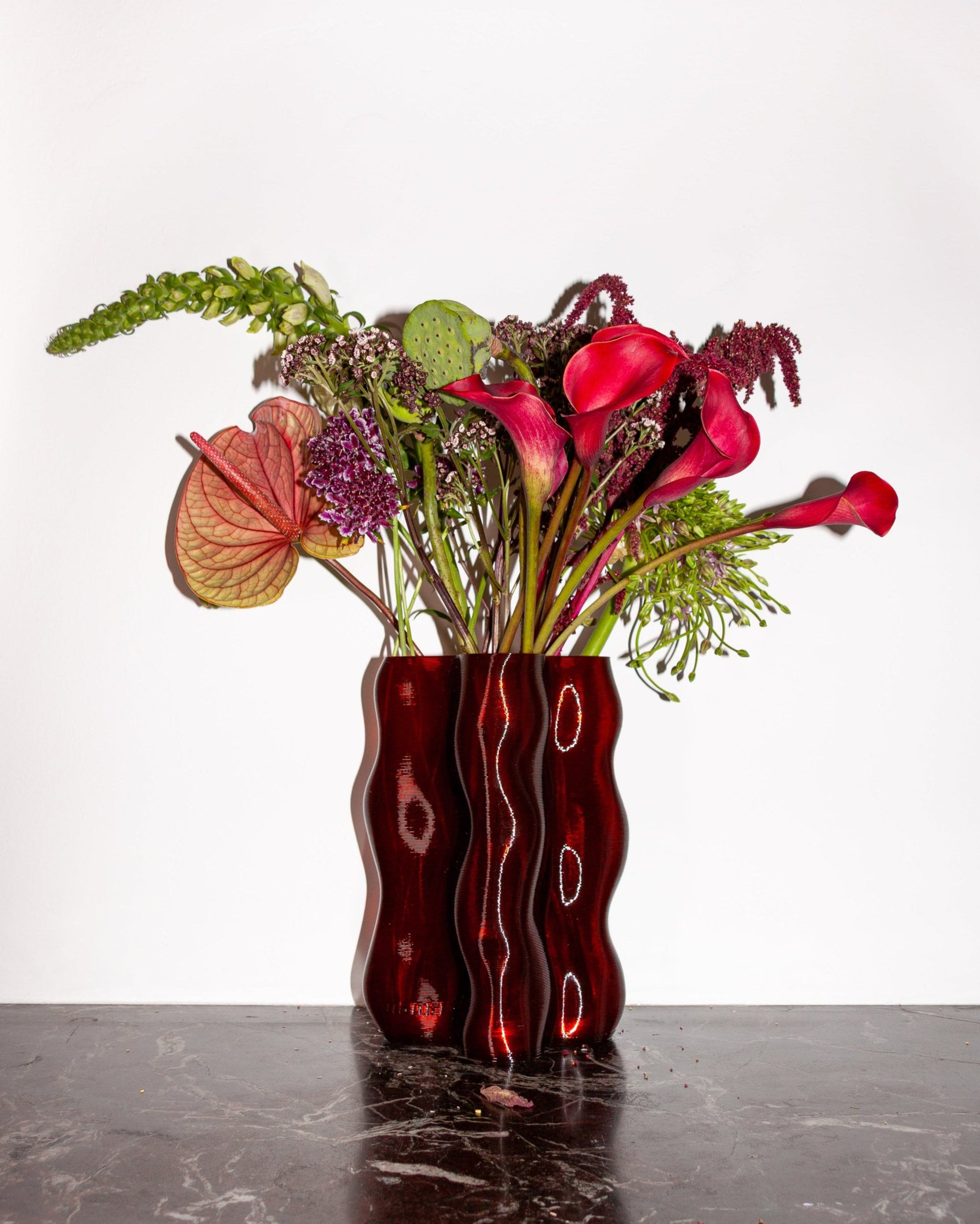 Amber Magma Vase