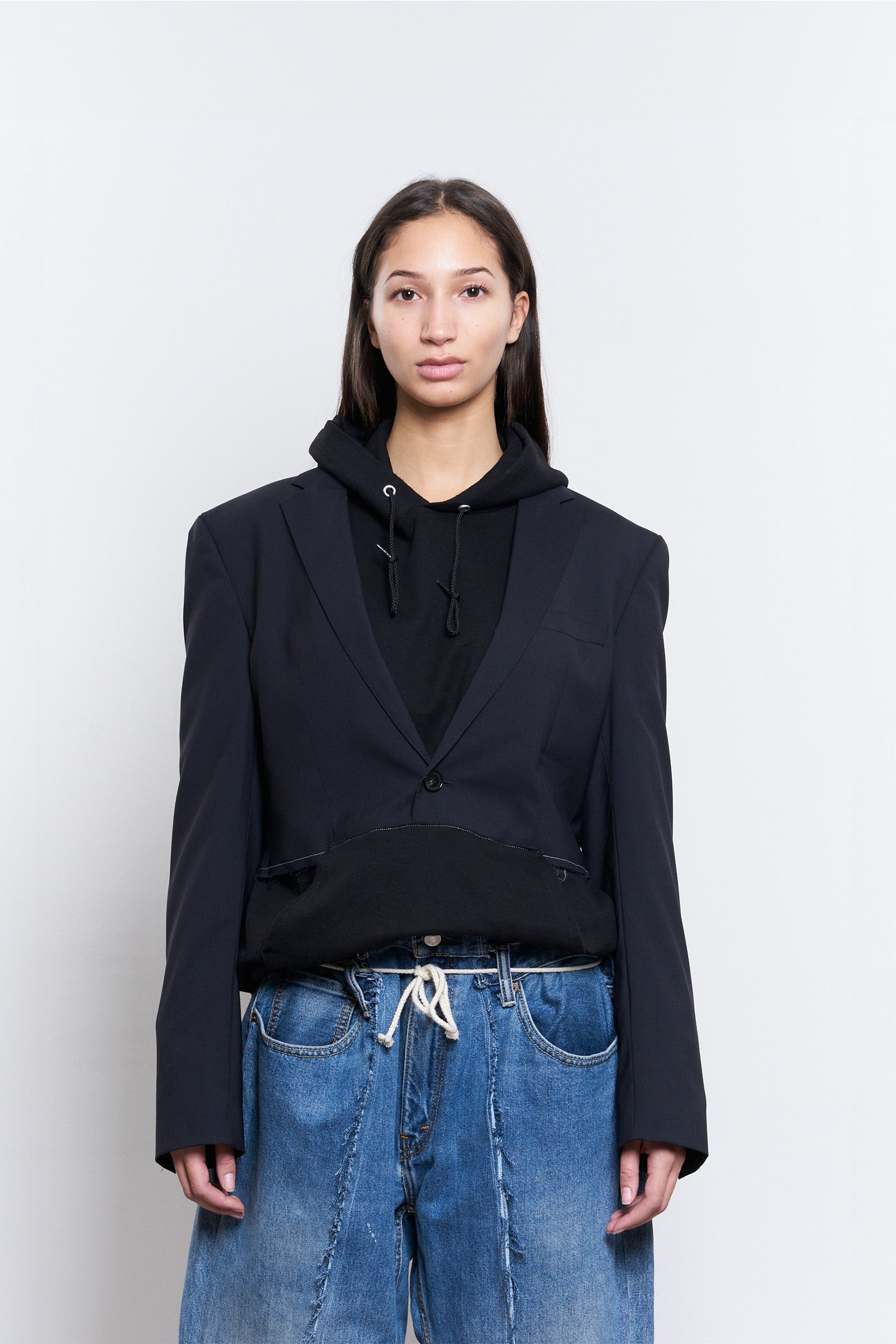 Blazer Hoodie Hybrid Set