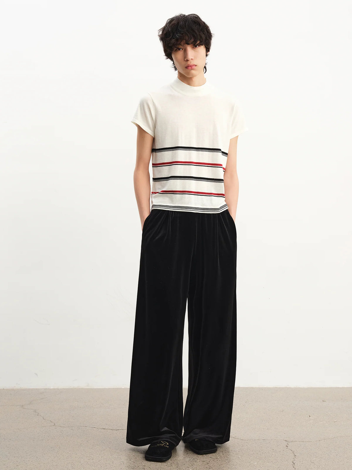 Pantalon jogger en velours