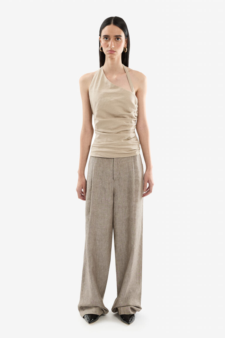 Haut Asymétrique Beige