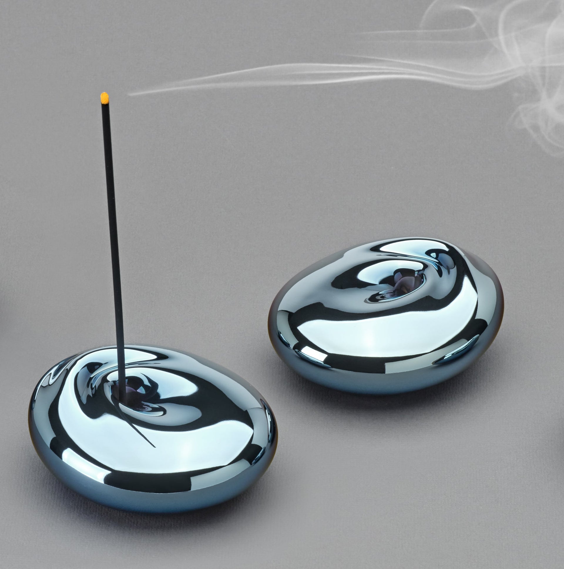 Porte-Encens Bulle Bleu