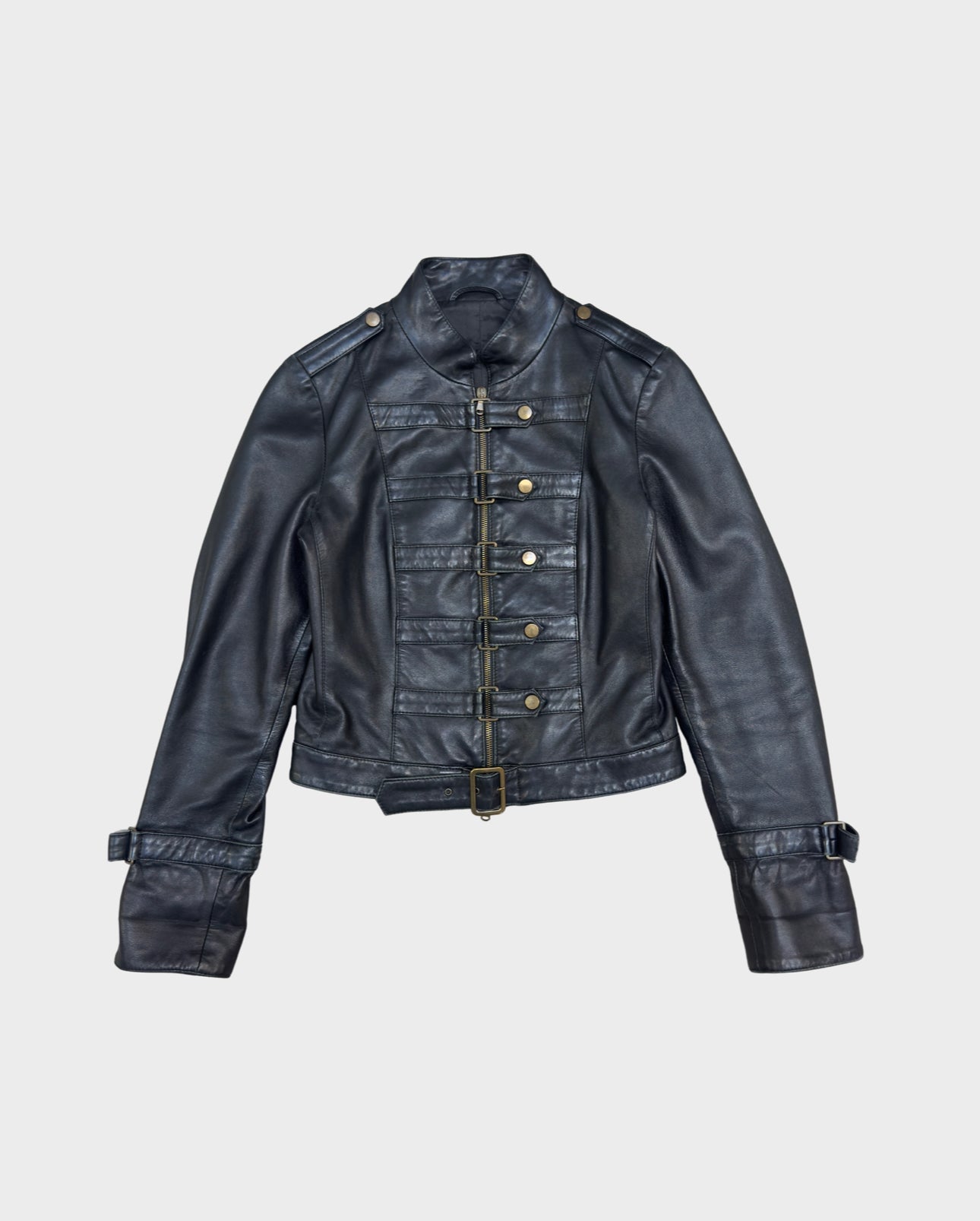 Veste En Cuir Agneau