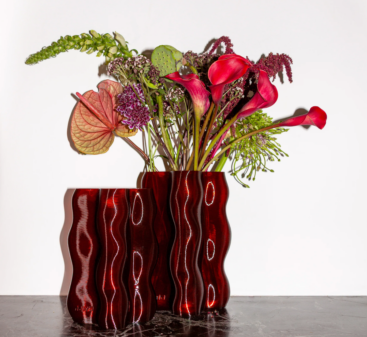 Amber Magma Vase