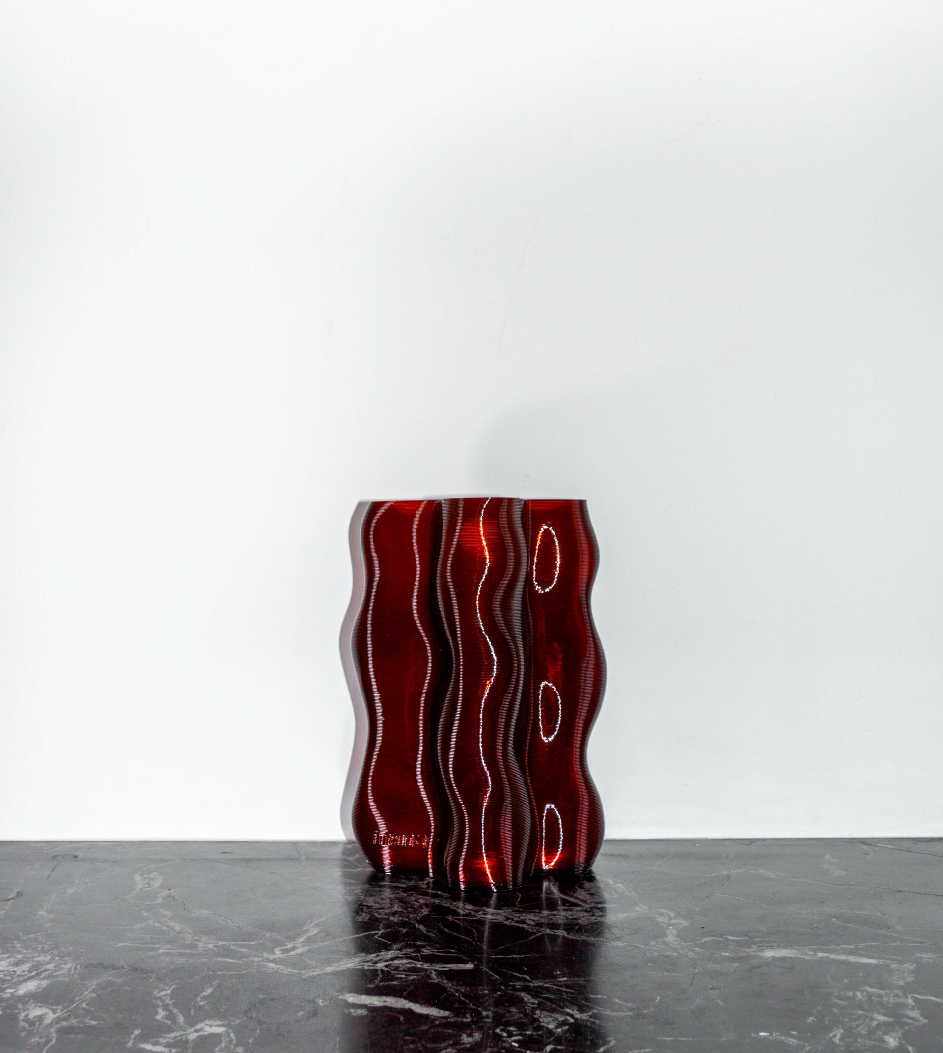 Amber Magma Vase