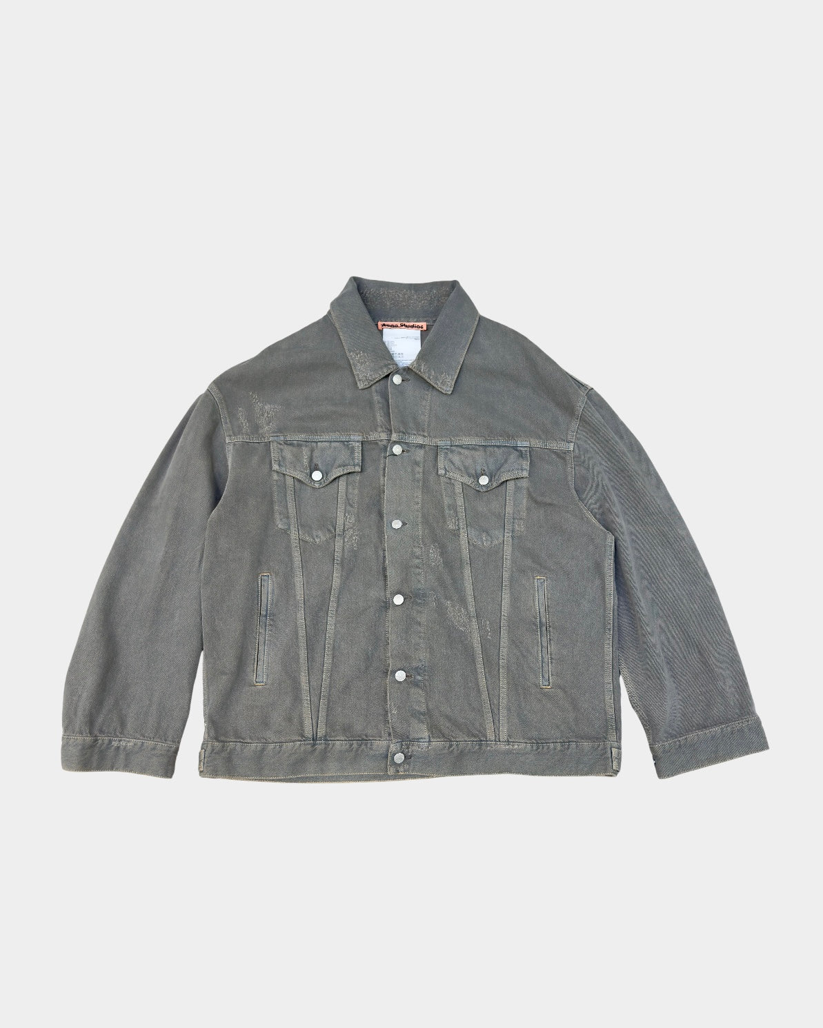 Acne Studios Veste Denim Destroy