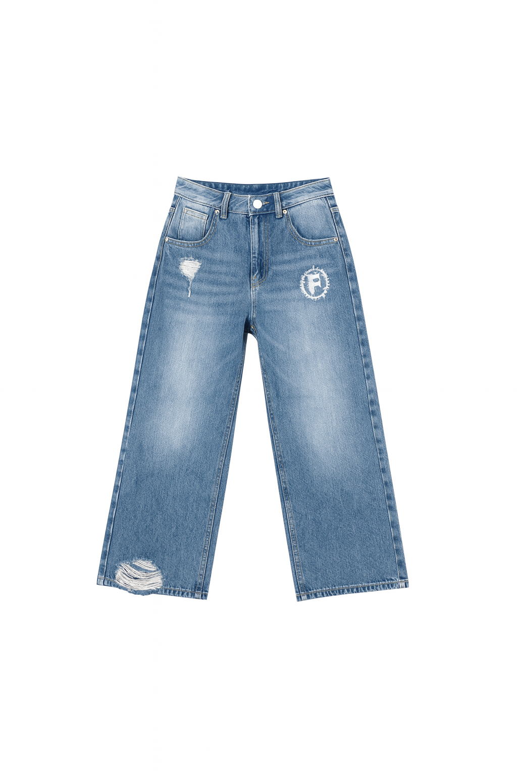 Jean Denim Déchiré