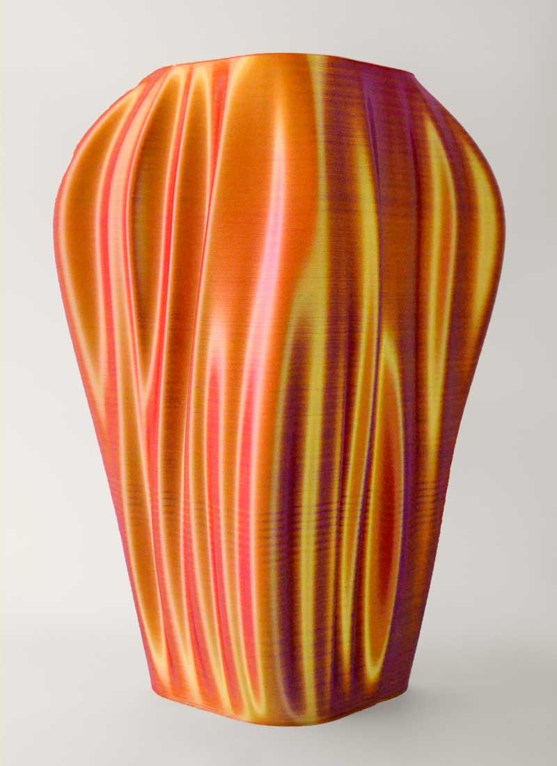 Draped Vase