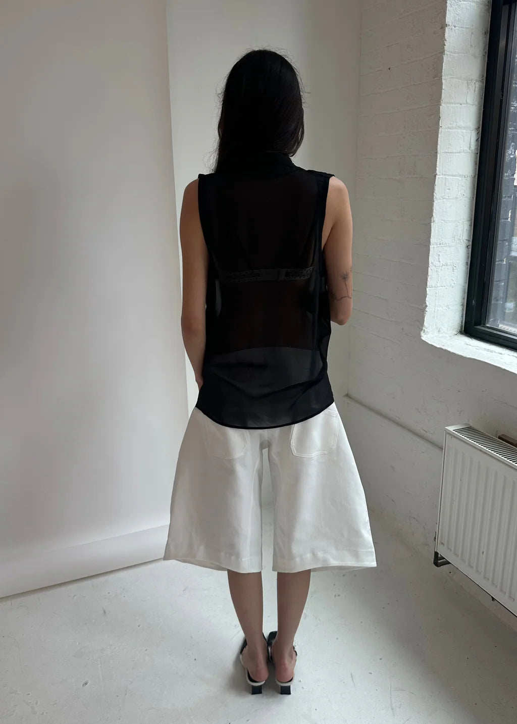 Top Samantha Col Drapé