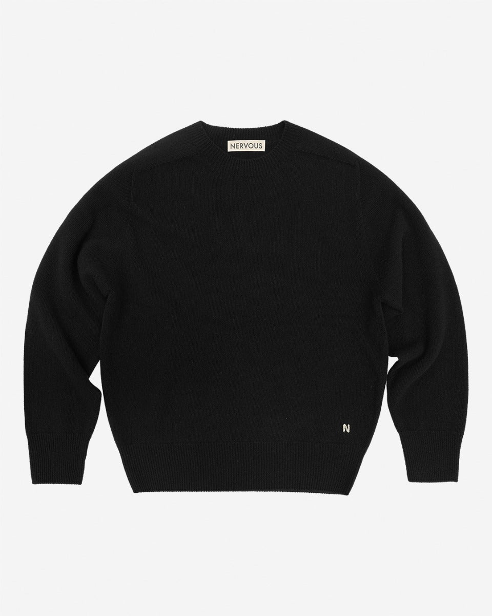 Pull En Maille Noir