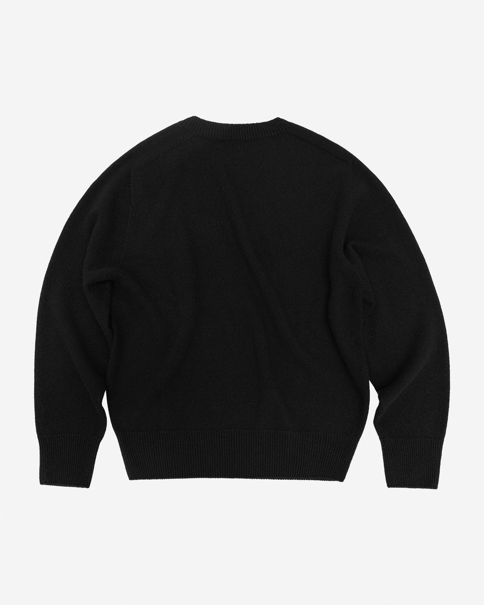 Pull En Maille Noir