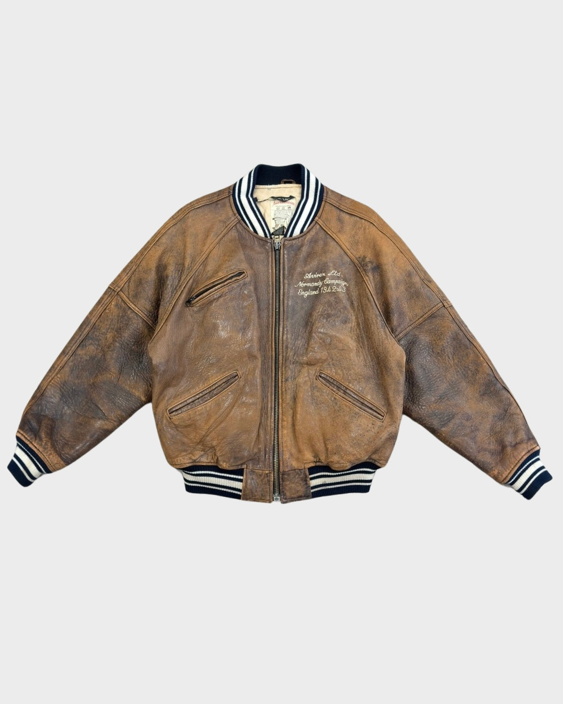 Veste En Cuir Avirex