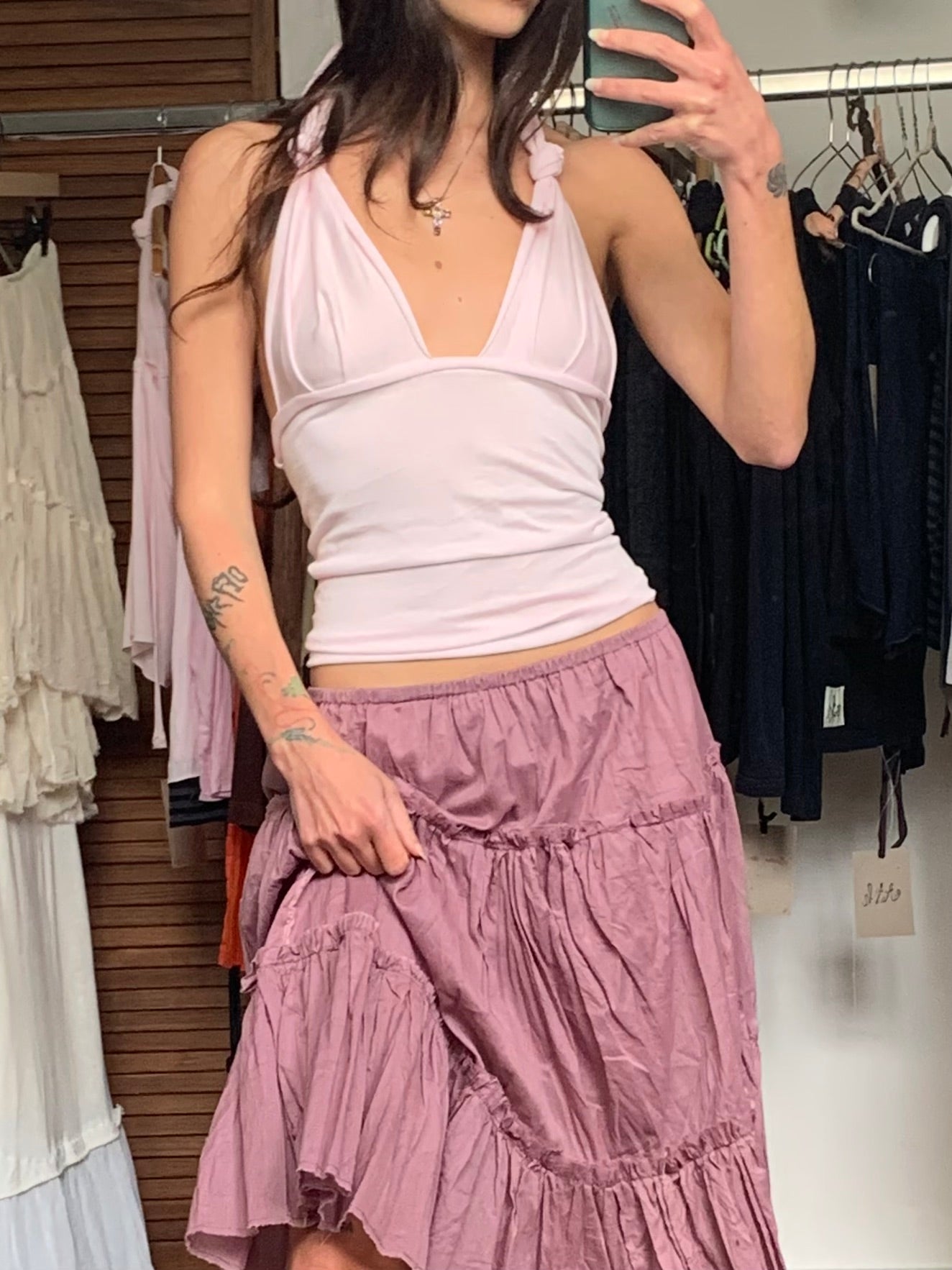 Top Aria Rose Clair