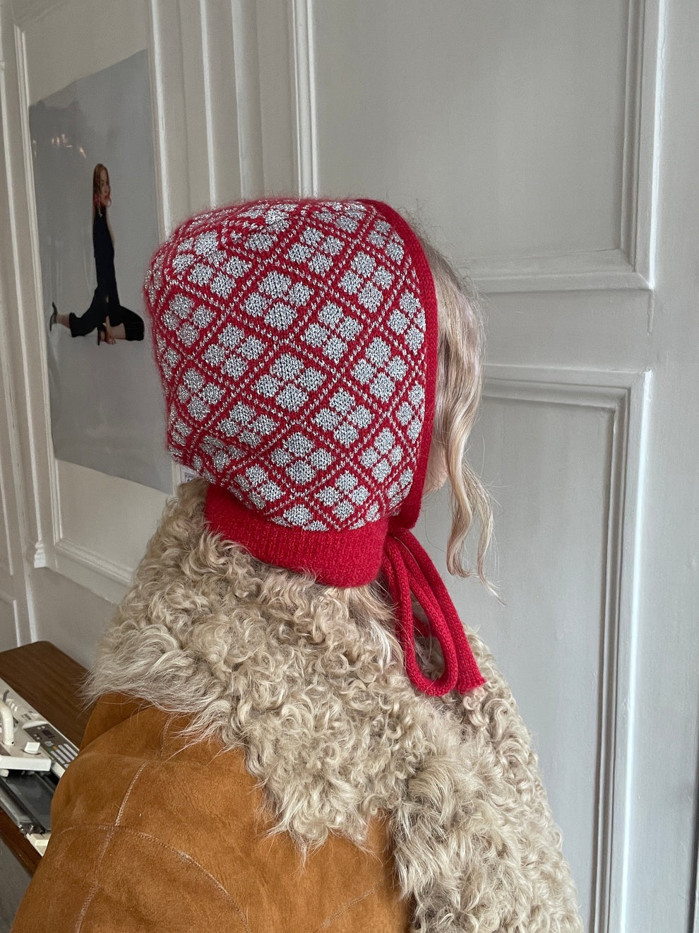 Balaclava Rouge & Silver