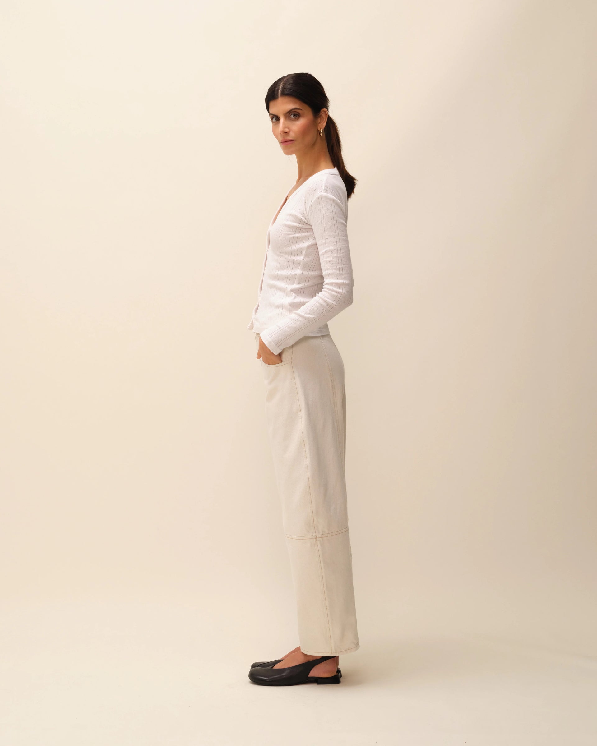 Cardigan Blanc Dora