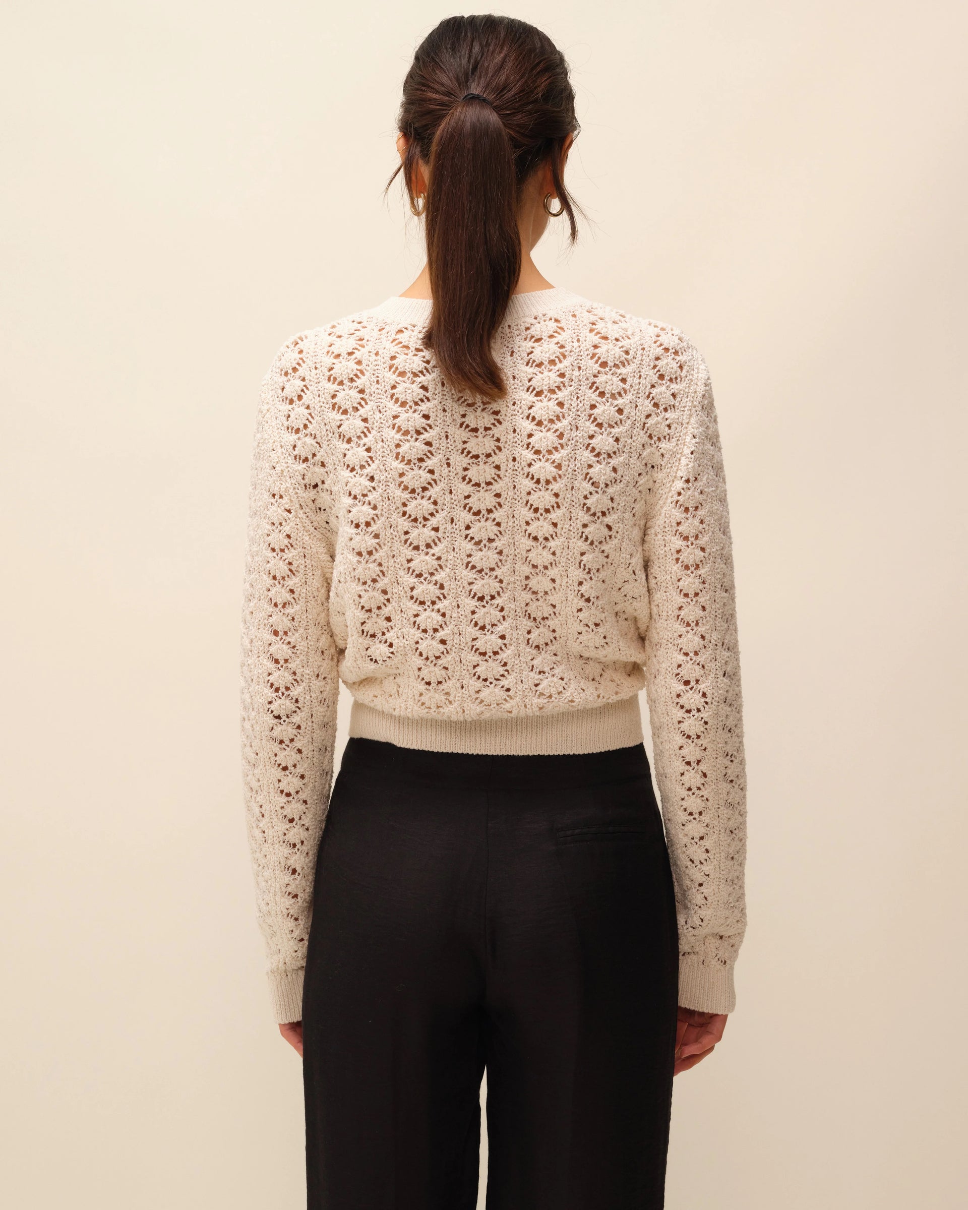 Cardigan Écru Naya