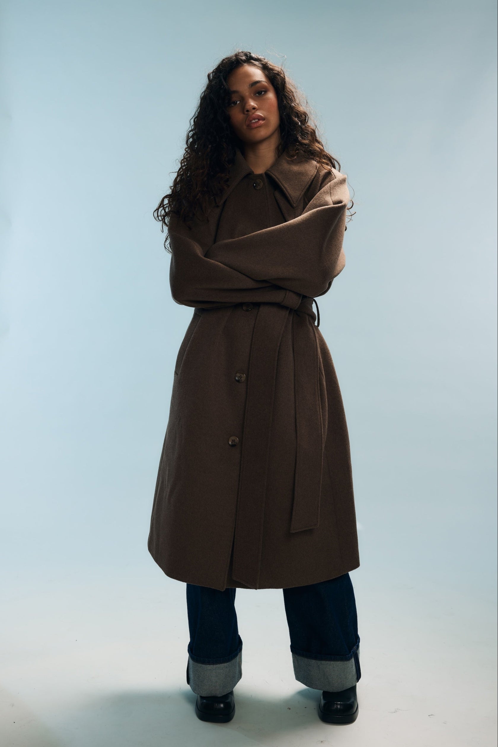 Manteau Marron Billy