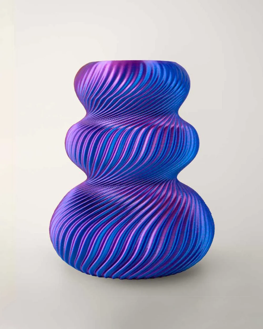 Vase Chantilly - Bleu/Violet