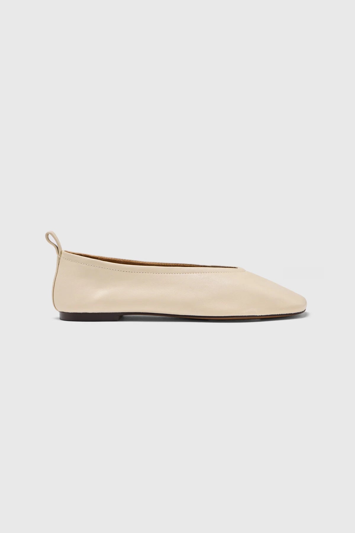 Ballerines Cadence en cuir - Écru