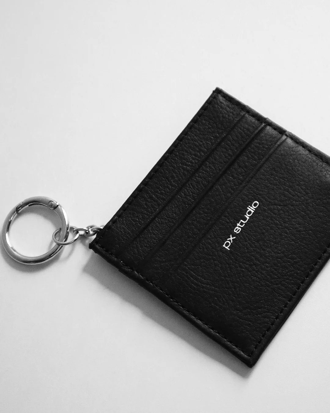Porte-Cartes Cuir Noir