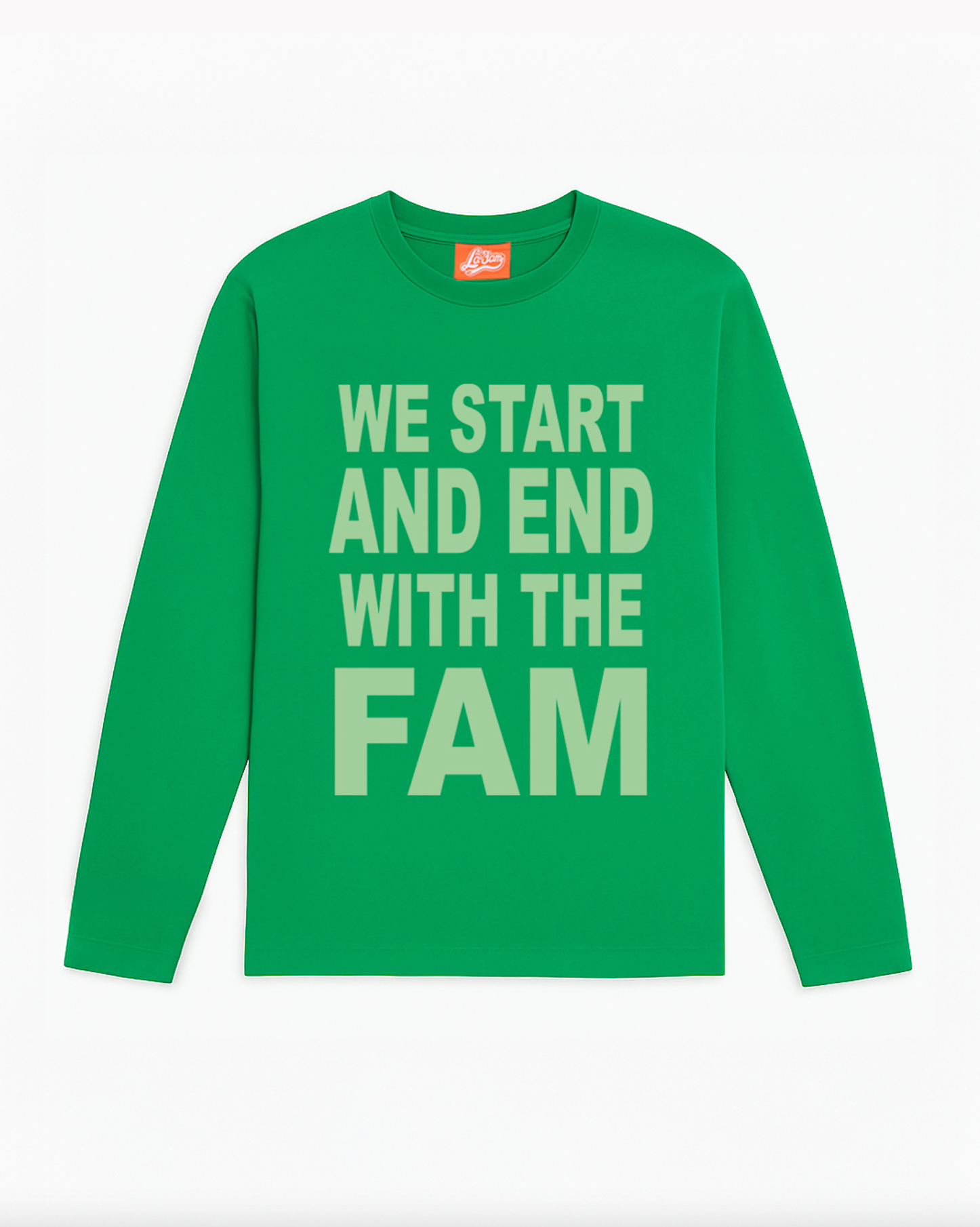 T-shirt Wsaewtf Manches longues vert