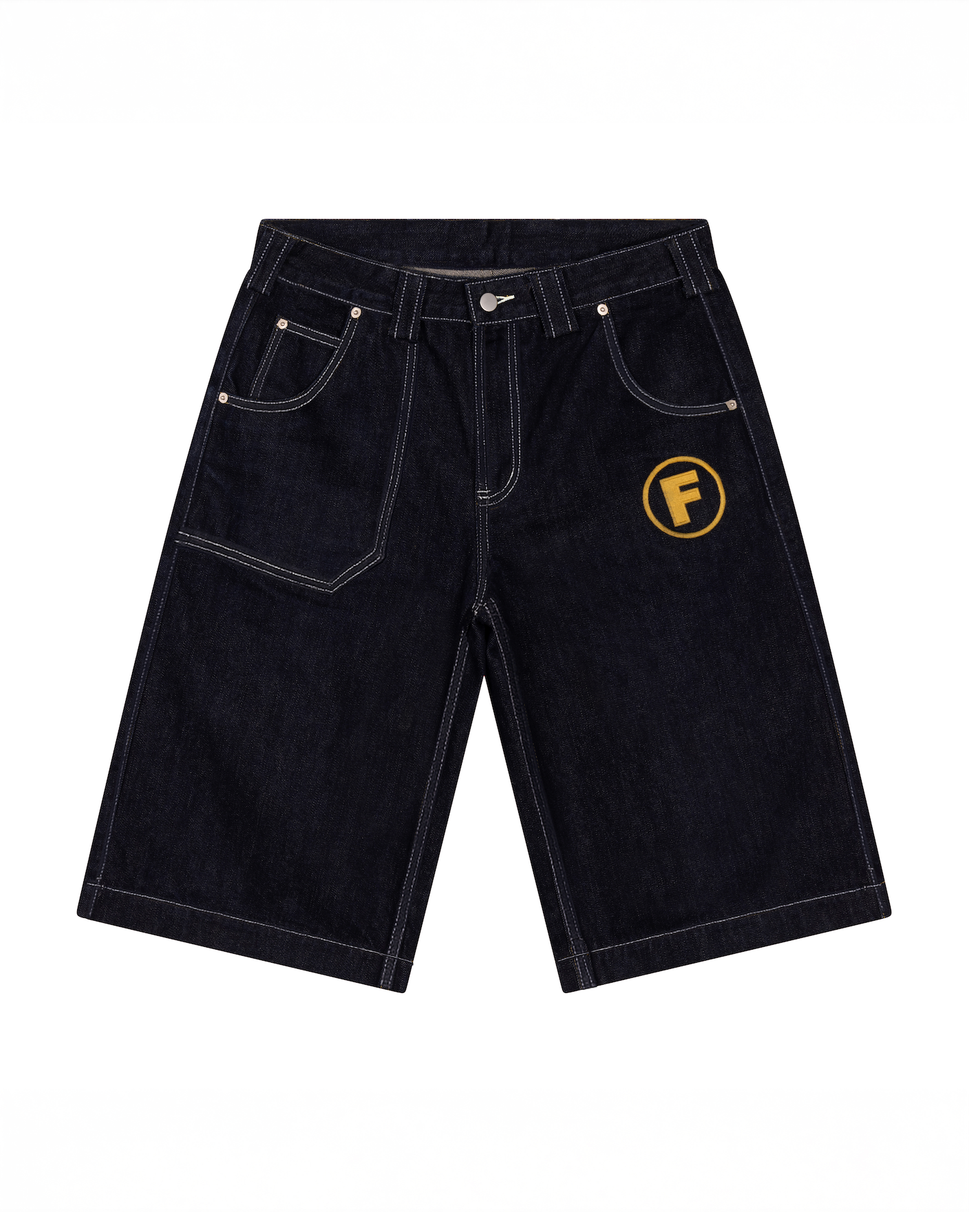Short Denim F Circle