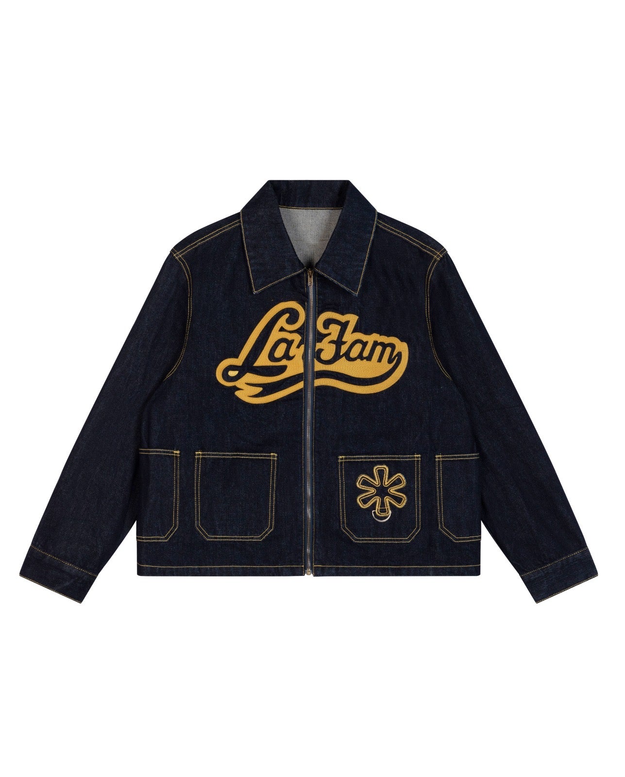 Veste Denim À Poches