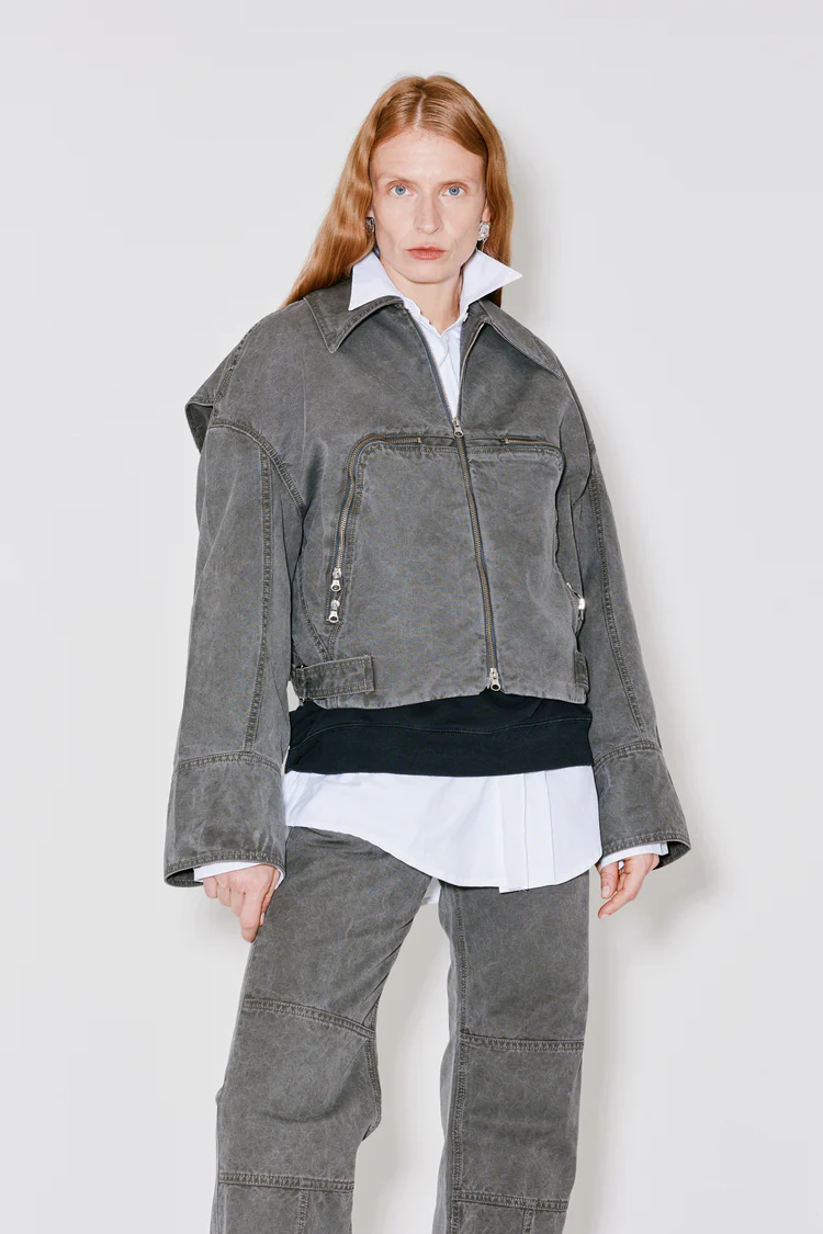 Veste Marty Gris/Olive