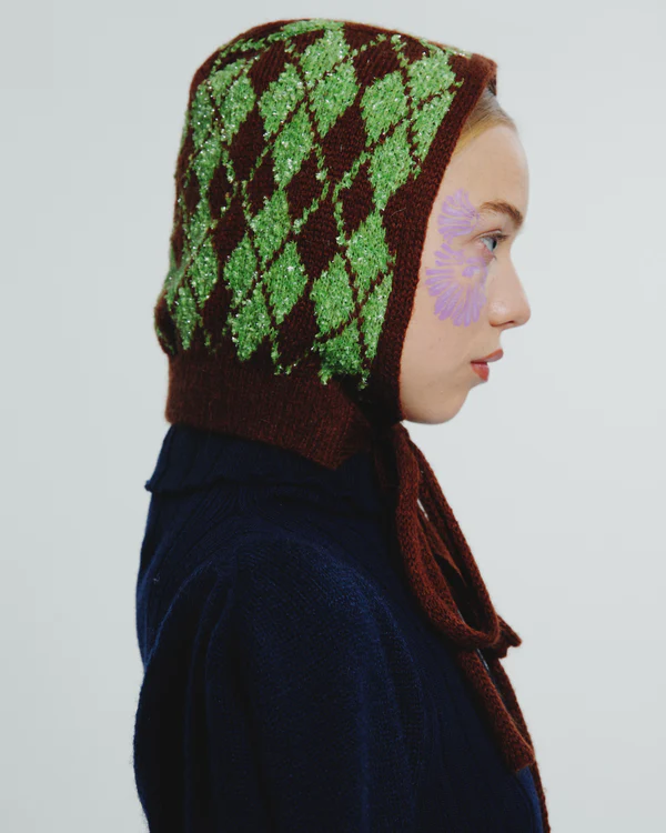 Balaclava Verte & Marron